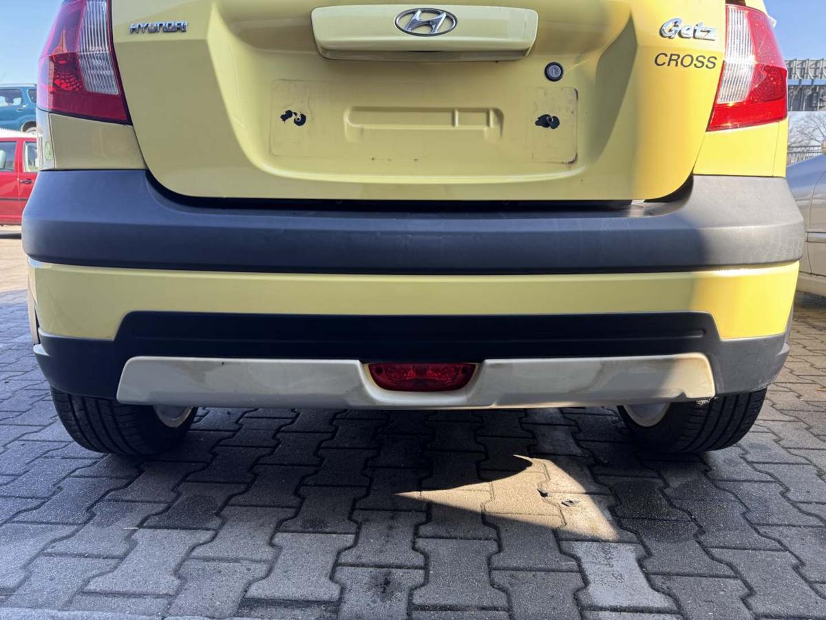 Hyundai Getz Cross original Sto&szlig;stange Stossf&auml;nger hinten 3W Willow Green Bj.2008